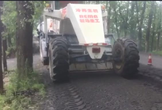 WR450，水穩路基施工